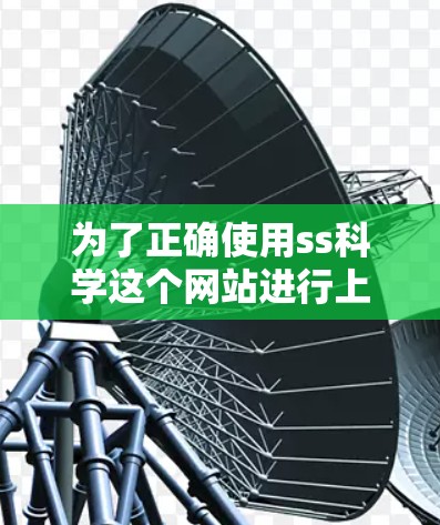 为了正确使用ss科学这个网站进行上网，可以按照以下步骤进行操作
