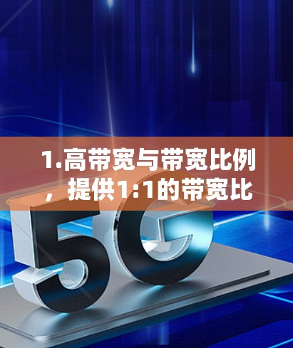 1.高带宽与带宽比例，提供1:1的带宽比例，支持高负载和多用户访问