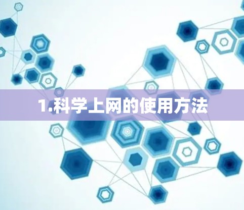 1.科学上网的使用方法