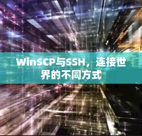 WinSCP与SSH，连接世界的不同方式