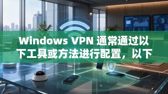 Windows VPN 通常通过以下工具或方法进行配置，以下是常见的配置步骤和工具