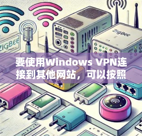 要使用Windows VPN连接到其他网站，可以按照以下步骤操作