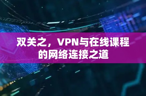 双关之,VPN与在线课程的网络连接之道 双关之,VPN与在线课程的网络连接之道