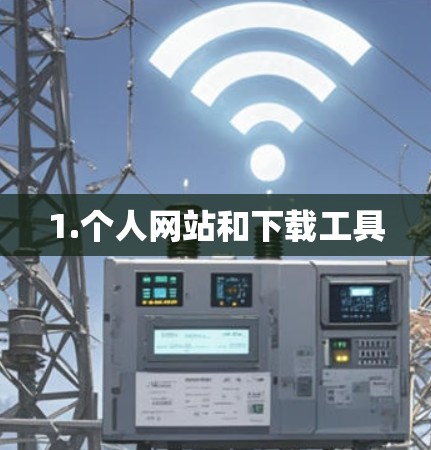 1.个人网站和下载工具 1.个人网站和下载工具