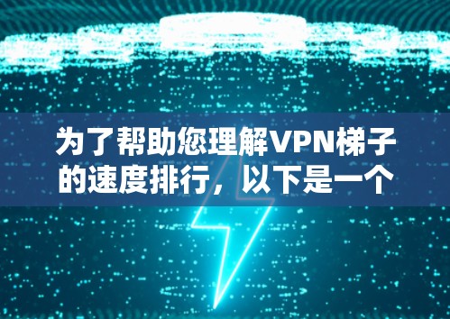 为了帮助您理解VPN梯子的速度排行，以下是一个有序的总结和建议
