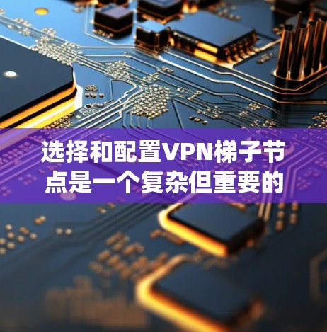选择和配置VPN梯子节点是一个复杂但重要的步骤，需要逐步学习和掌握各个系统的配置方法。以下是详细的步骤指南