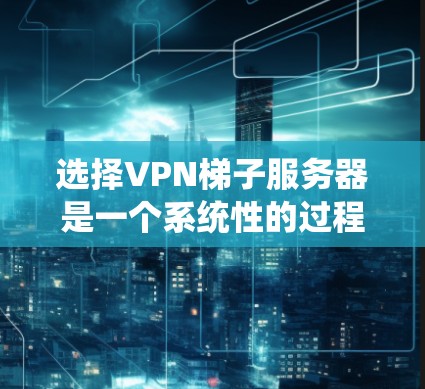 选择VPN梯子服务器是一个系统性的过程，需要考虑多个因素以确保网络连接稳定和可靠。以下是一个有条理的步骤指南